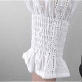 総レース ボリュームスリーブトップス 長袖 | And Kawaii | 詳細画像9 