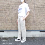 ワイドパンツ ゆったり 薄手パンツ ウエストゴム 夏服 サイドポケット | And Kawaii | 詳細画像4