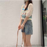 ダメージデニムショートパンツ ハイウエストダメージショートパンツ ショーパン | And Kawaii | 詳細画像20