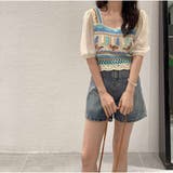 ダメージデニムショートパンツ ハイウエストダメージショートパンツ ショーパン | And Kawaii | 詳細画像22