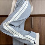 ワイドパンツ カジュアル スウェットパンツ ゆったり ウエストゴム 履き心地  | And Kawaii | 詳細画像11 