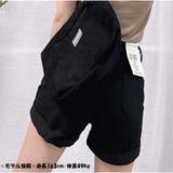 デニムショートパンツ ダメージデニム ハイウエストデニムショートパンツ | And Kawaii | 詳細画像5
