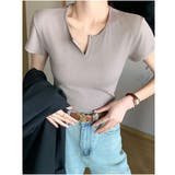 Tシャツ きれいめ 半袖 トップス カジュアル 韓国 | And Kawaii | 詳細画像11 