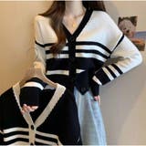 カーディガン サマーニット ニットジャケット ニットトップス | And Kawaii | 詳細画像8 