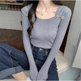 カットソー ニット 長袖 | And Kawaii | 詳細画像10 