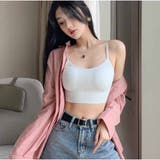 キャミソール クロップドブラトップ  | And Kawaii | 詳細画像7 