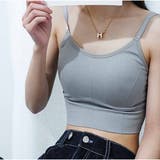 キャミソール クロップドブラトップ  | And Kawaii | 詳細画像9 