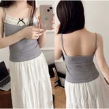 レースタンクトップ 花柄レースキャミソール レースセクシーインナー レディース | And Kawaii | 詳細画像15 