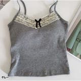 レースタンクトップ 花柄レースキャミソール レースセクシーインナー レディース | And Kawaii | 詳細画像4 