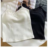 レースタンクトップ 花柄レースキャミソール レースセクシーインナー レディース | And Kawaii | 詳細画像6 