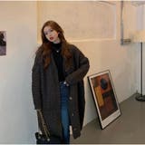 ニットカーディガン 秋服 ロングカーディガン ケーブル編みニットカーディガン | And Kawaii | 詳細画像13 