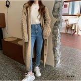 キャメル | ニットカーディガン 秋服 ロングカーディガン ケーブル編みニットカーディガン | And Kawaii
