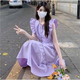 ワンピース ロングスカート ひざ丈 | And Kawaii | 詳細画像3