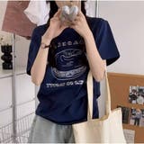 半袖Tシャツ カジュアル ロゴプリント | And Kawaii | 詳細画像8 