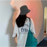 Tシャツワンピース 前後ロゴプリント ミモレワンピ | And Kawaii | 詳細画像14