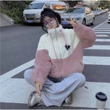 ボアジャケット ブルゾン アウター | And Kawaii | 詳細画像10 