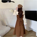 ワンピース 長袖 レトロ風 | And Kawaii | 詳細画像3 