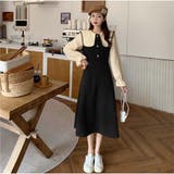 ワンピース 長袖 レトロ風 | And Kawaii | 詳細画像6 