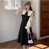 ワンピース 長袖 レトロ風 | And Kawaii | 詳細画像7 