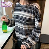 長袖Tシャツ 春秋 ラウンドネック | And Kawaii | 詳細画像1 