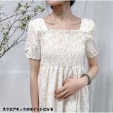 ワンピース ロングスカート ひざ丈 きれいめ カジュアル 花柄 韓国風 | And Kawaii | 詳細画像10 