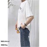 ロゴプリント 半袖Tシャツ カジュアル 韓国 ゆったり tシャツトップス | And Kawaii | 詳細画像8