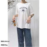 ロゴプリント 半袖Tシャツ カジュアル 韓国 ゆったり tシャツトップス | And Kawaii | 詳細画像7