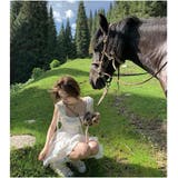 ミニワンピースドレス クエアネック 半袖 | And Kawaii | 詳細画像9 