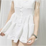 ミニワンピースドレス クエアネック 半袖 | And Kawaii | 詳細画像7 