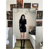 ニットワンピース 長袖 ミディアム丈 | And Kawaii | 詳細画像11 