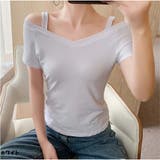 ホワイト | 半袖Tシャツ ワンショル シンプル | And Kawaii