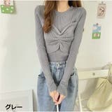 ニット カットソーニットソー 細リブ | And Kawaii | 詳細画像4 