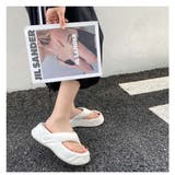 夏新作 厚底 EVA トングサンダル ビーチサンダル シャワーサンダル | And Kawaii | 詳細画像12
