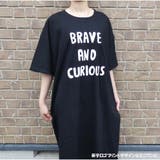 ワンピース 半袖 膝丈ワンピ レディース ロゴワンピース 夏服 | And Kawaii | 詳細画像9 