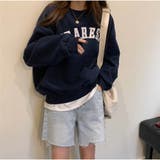 長袖カジュアルパーカー 裏起毛 トレーナ ロゴパーカー | And Kawaii | 詳細画像7 