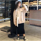 パーカー トレーナー 長袖 前後ロゴパーカー 韓国 | And Kawaii | 詳細画像8