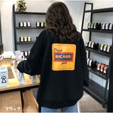 ブラック | パーカー トレーナー 長袖 前後ロゴパーカー 韓国 | And Kawaii
