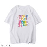 Tシャツ かわいいロゴプリント 体型カバー | And Kawaii | 詳細画像2