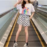 Tシャツ かわいいロゴプリント 体型カバー | And Kawaii | 詳細画像4