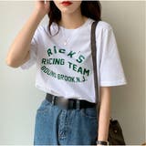 半袖Tシャツ ロゴプリント コットン | And Kawaii | 詳細画像11