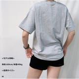 Tシャツ ロゴプリント レディース ゆったりトップス | And Kawaii | 詳細画像6 