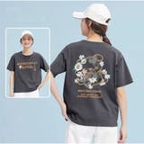 Tシャツ 半袖 クルーネック 前後ロゴプリント ゆったりトップス 韓国風 | And Kawaii | 詳細画像7 