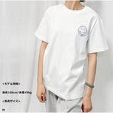 半袖Tシャツ オーバーサイズ スマイル刺繍 韓国風 | And Kawaii | 詳細画像2