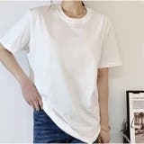 半袖Tシャツ レディース クルーネック トップス 夏服 韓国ファッション | And Kawaii | 詳細画像4