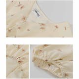 シフォンシャツ薄手 花柄シフォン 可愛い 半袖 レディースファッション | And Kawaii | 詳細画像4 