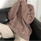 ニット 長袖ニットソー トップス 無地 秋冬 ゆったり クルーネック 秋 冬 | And Kawaii | 詳細画像11 