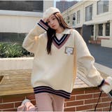 長袖ニット レディース トップス 長袖 韓国 | And Kawaii | 詳細画像12