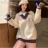 長袖ニット レディース トップス 長袖 韓国 | And Kawaii | 詳細画像8