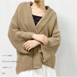ニットカーディガン ニットトップス ベルト付き 秋冬新作 | And Kawaii | 詳細画像6 