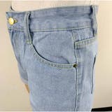 ダメージデニムショートパンツ レディース ショートパンツ | And Kawaii | 詳細画像6